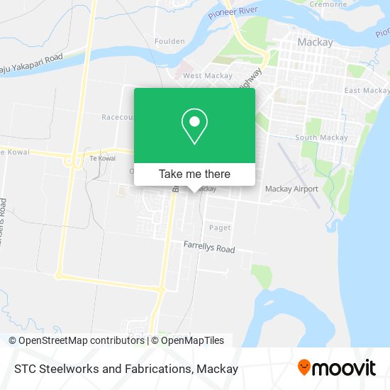 STC Steelworks and Fabrications map