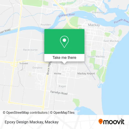 Mapa Epoxy Design Mackay