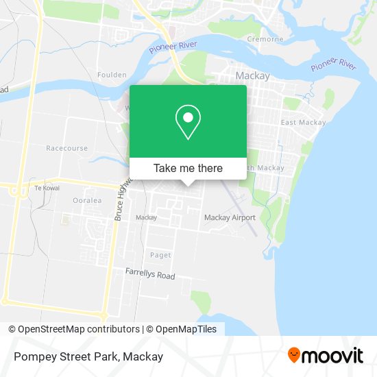 Pompey Street Park map