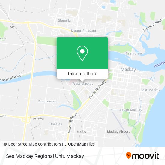 Ses Mackay Regional Unit map