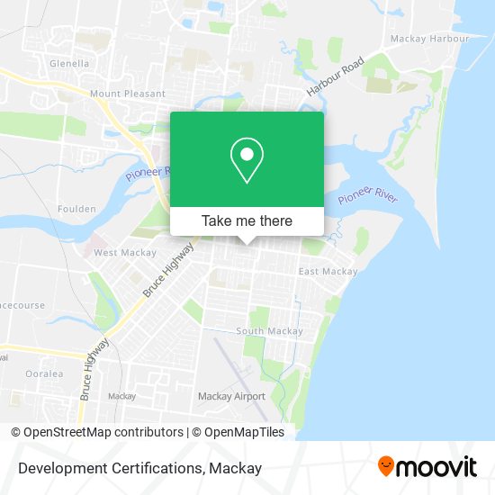 Development Certifications map