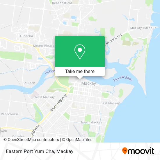 Mapa Eastern Port Yum Cha