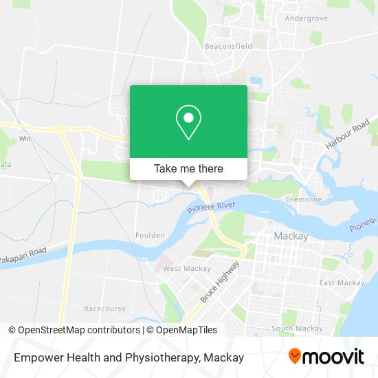 Empower Health and Physiotherapy map