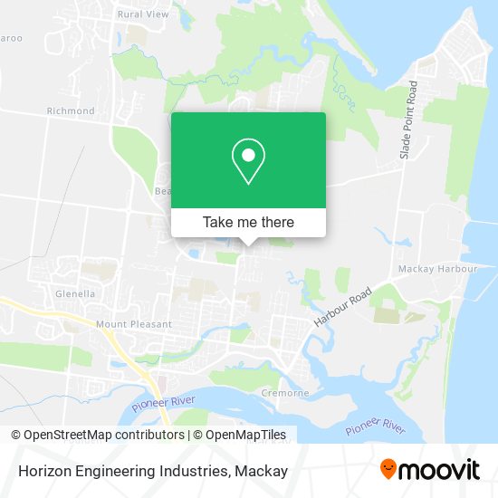 Horizon Engineering Industries map