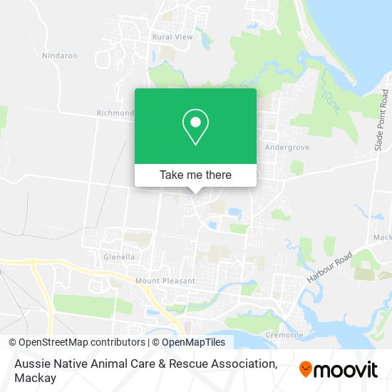 Mapa Aussie Native Animal Care & Rescue Association