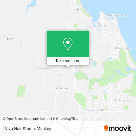 Vivo Hair Studio map
