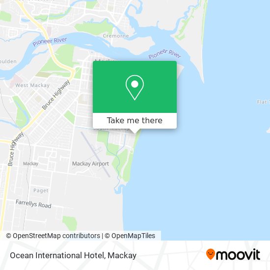 Ocean International Hotel map