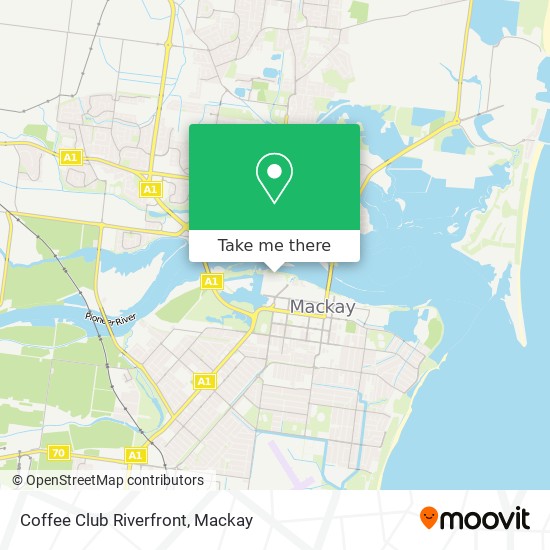 Mapa Coffee Club Riverfront