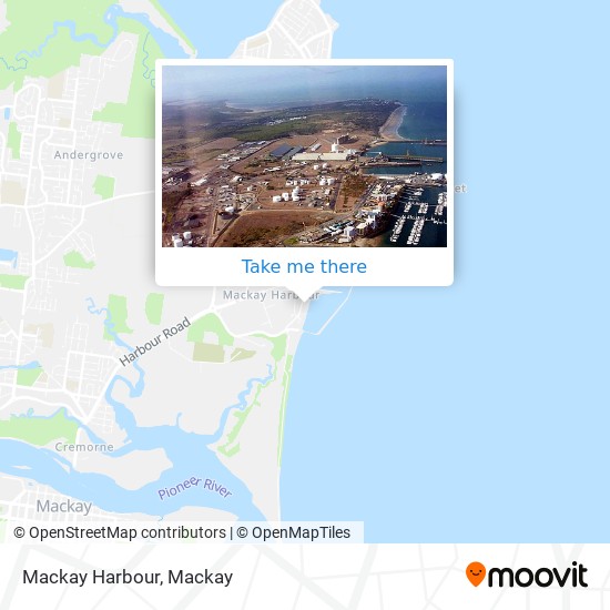 Mackay Harbour map