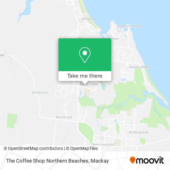 The Coffee Shop Northern Beaches map