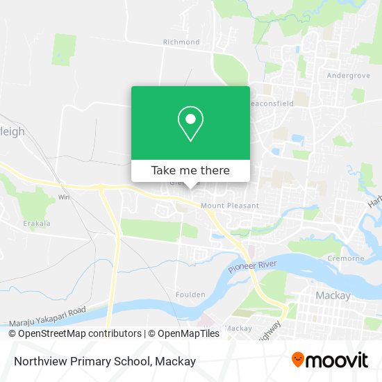 Mapa Northview Primary School