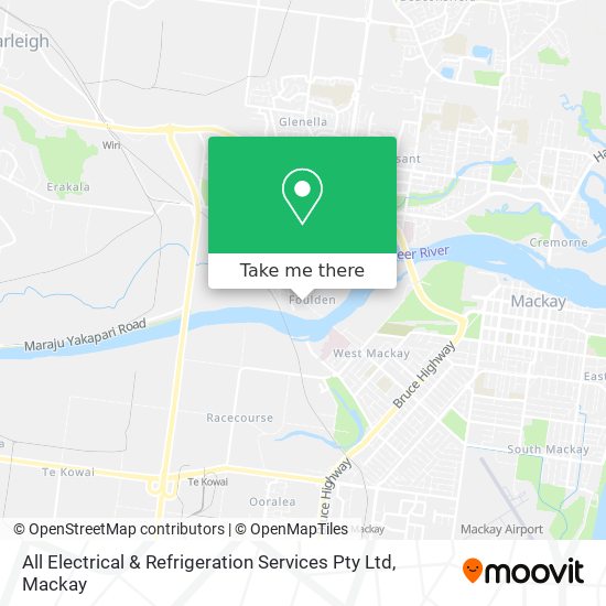 All Electrical & Refrigeration Services Pty Ltd map