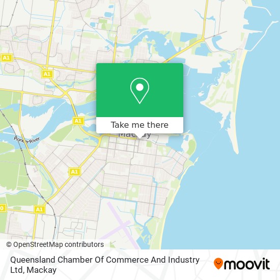 Queensland Chamber Of Commerce And Industry Ltd map