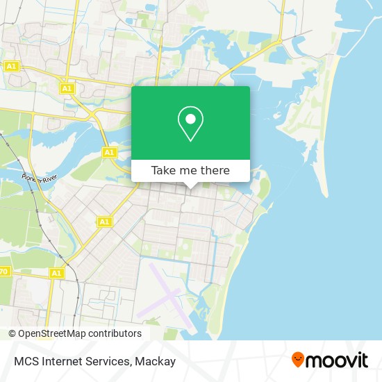 MCS Internet Services map