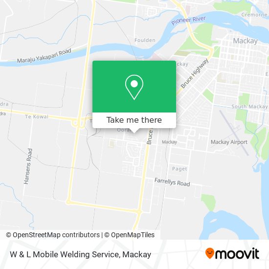 W & L Mobile Welding Service map