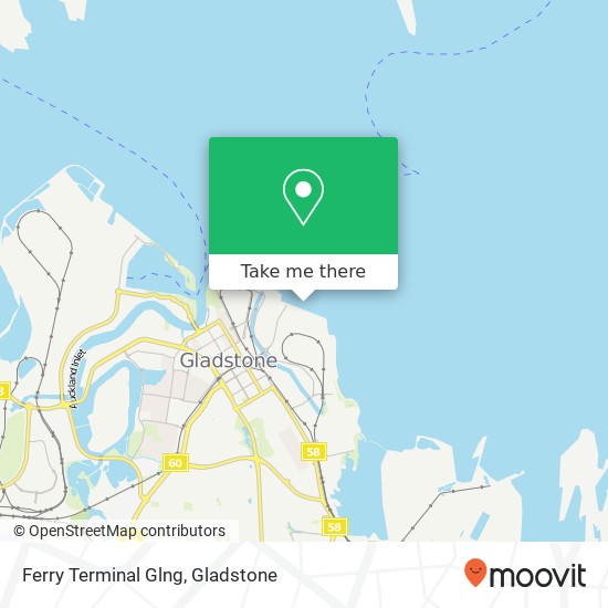 Ferry Terminal Glng map