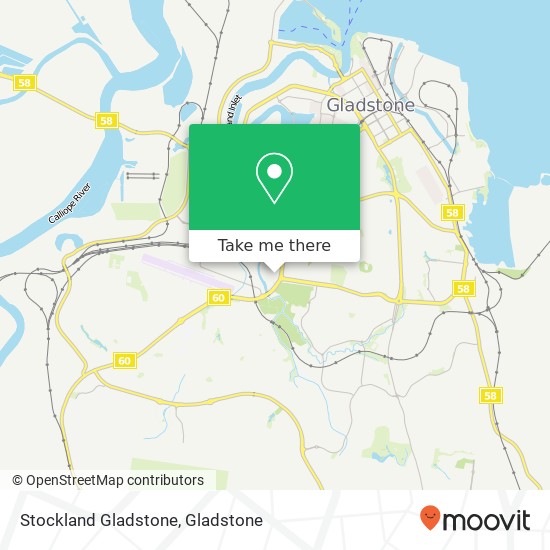 Stockland Gladstone map