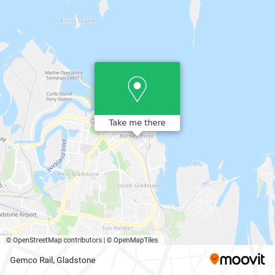 Gemco Rail map
