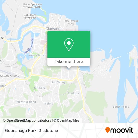 Goonanaga Park map