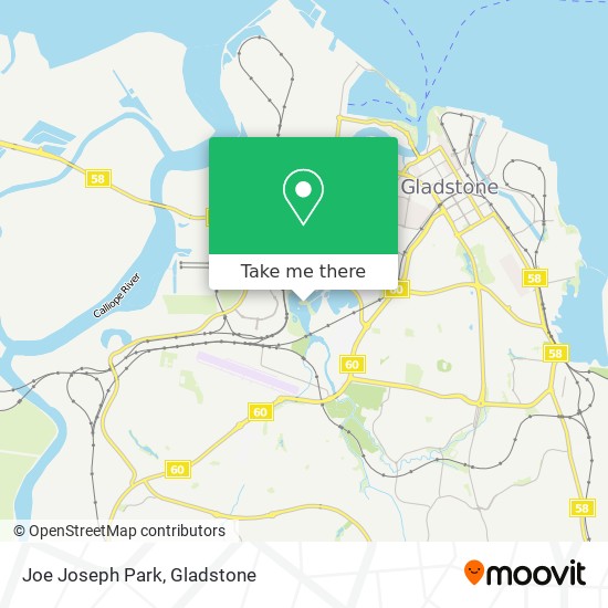 Joe Joseph Park map