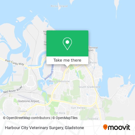 Mapa Harbour City Veterinary Surgery