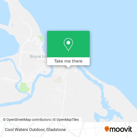 Cool Waters Outdoor map