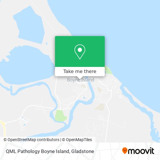 QML Pathology Boyne Island map