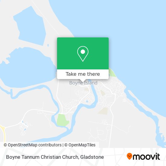 Boyne Tannum Christian Church map
