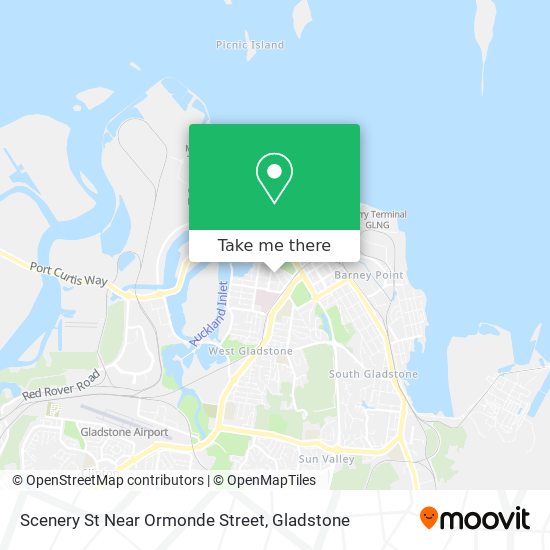 Scenery St Near Ormonde Street map
