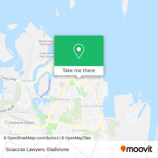 Sciaccas Lawyers map