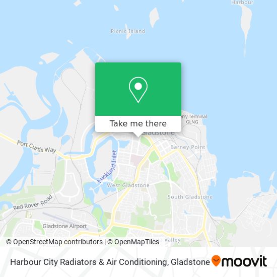 Harbour City Radiators & Air Conditioning map