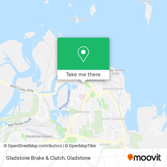 Gladstone Brake & Clutch map