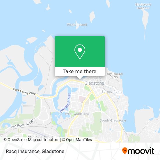 Racq Insurance map