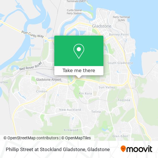 Phillip Street at Stockland Gladstone map