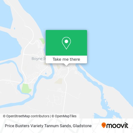 Price Busters Variety Tannum Sands map