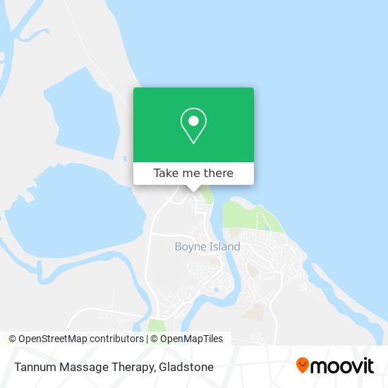 Tannum Massage Therapy map