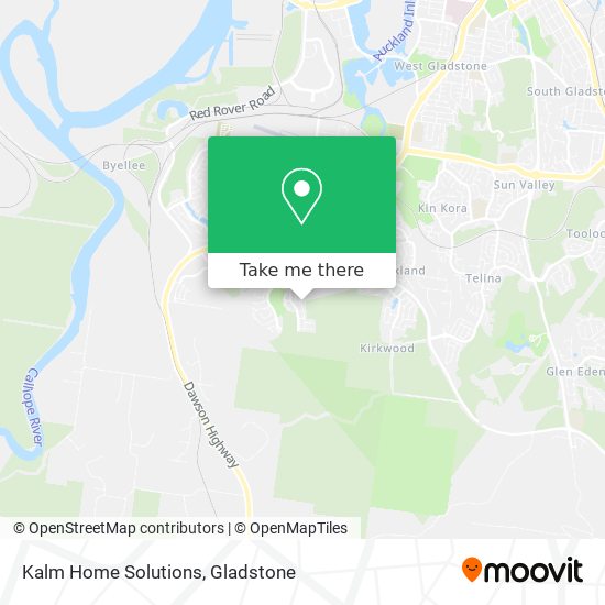 Kalm Home Solutions map