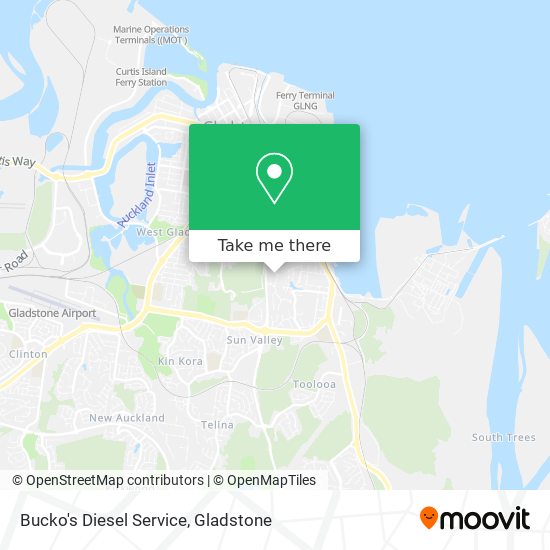Bucko's Diesel Service map