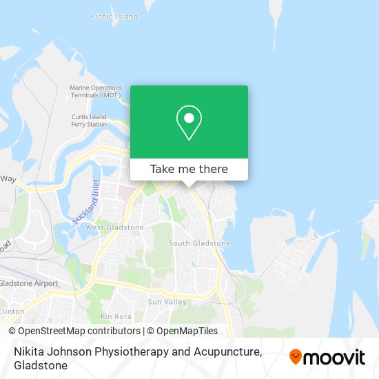 Mapa Nikita Johnson Physiotherapy and Acupuncture