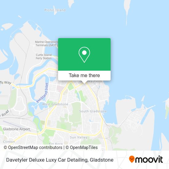 How to get to Davetyler Deluxe Luxy Car Detailing in Gladstone by Bus?
