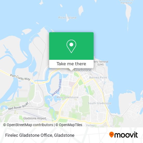 Firelec Gladstone Office map