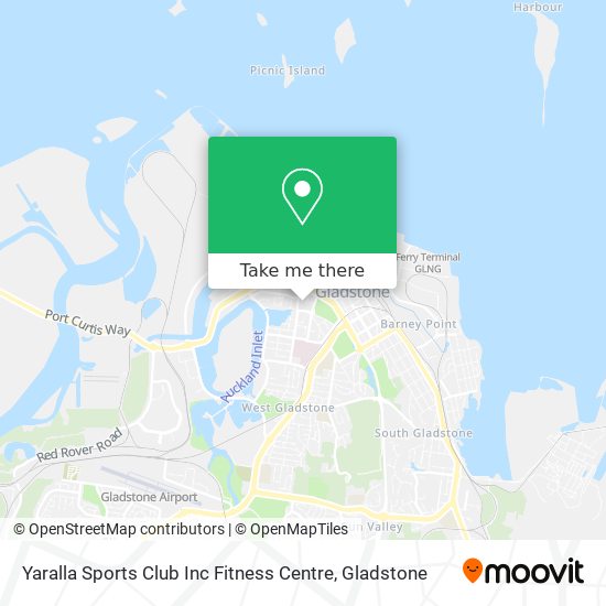 Yaralla Sports Club Inc Fitness Centre map