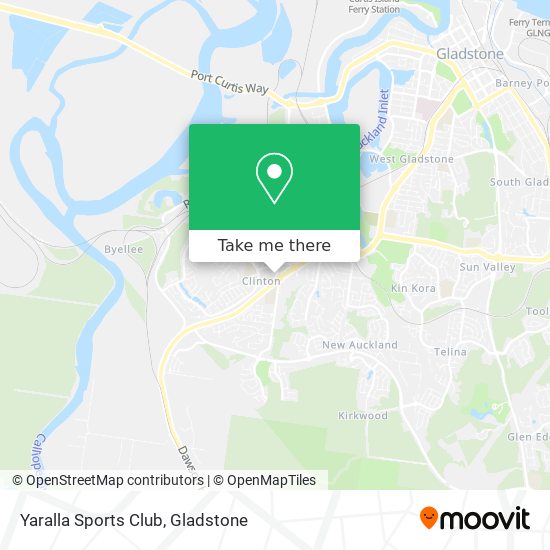 Yaralla Sports Club map