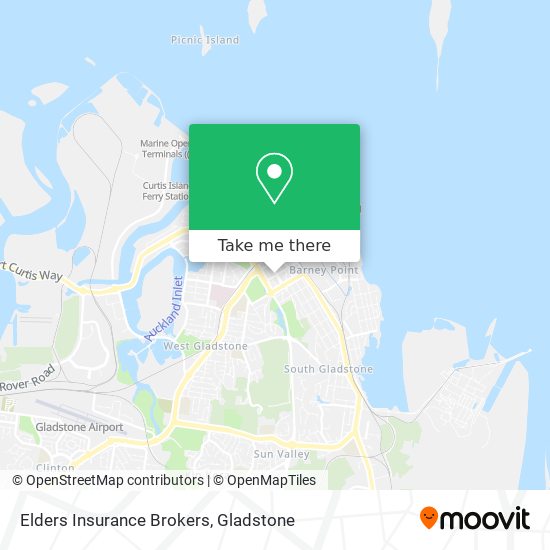 Elders Insurance Brokers map