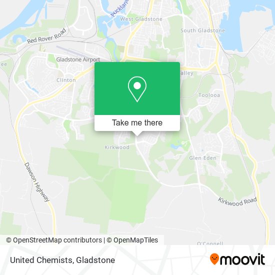 United Chemists map