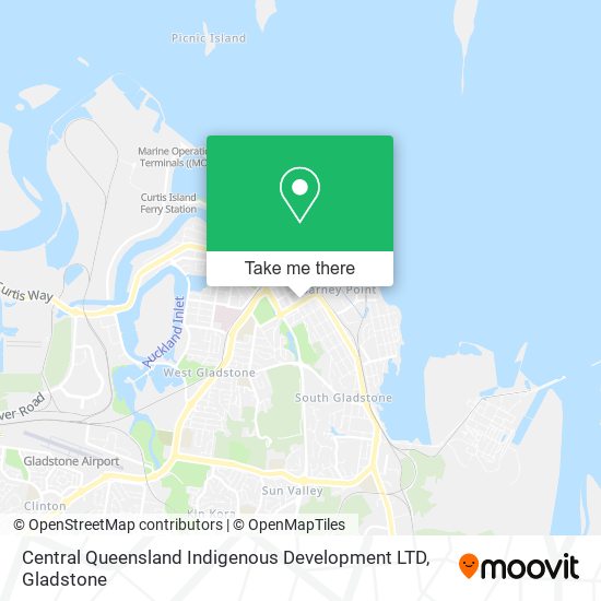 Central Queensland Indigenous Development LTD map