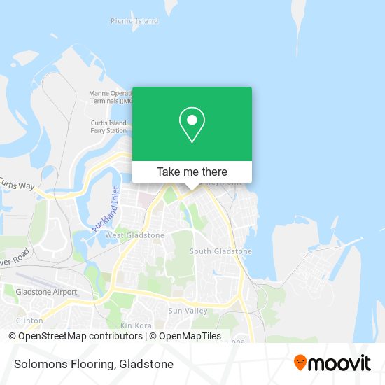 Solomons Flooring map