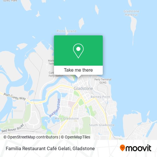 Familia Restaurant Café Gelati map