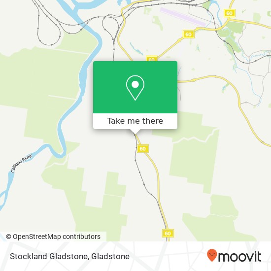 Stockland Gladstone map