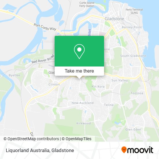 Liquorland Australia map